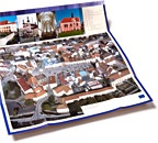 Skládačka - průvodce památkovou zónou města Chomutova